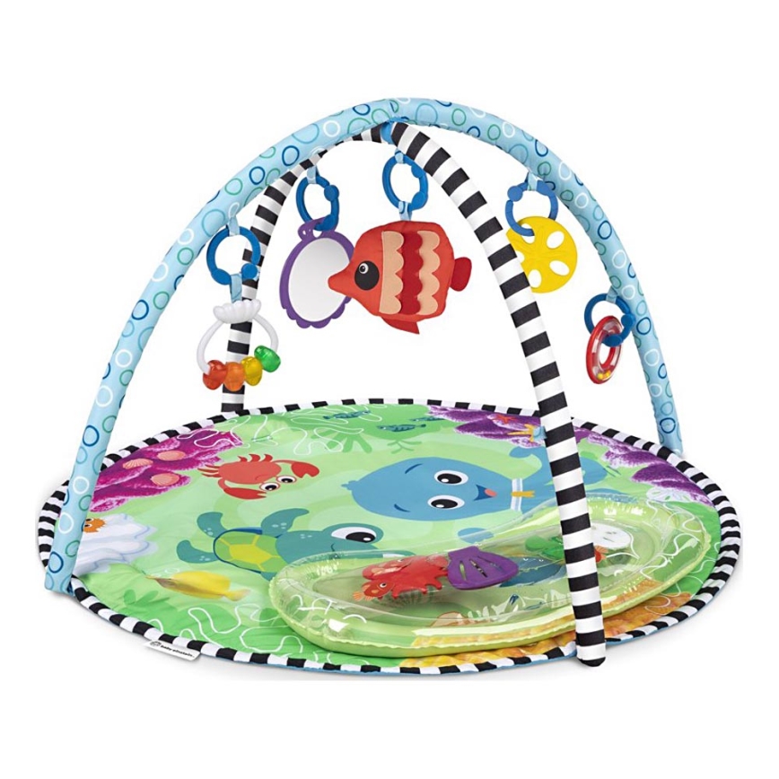 Baby Einstein - Vaikiška antklodė žaidimui su vandens kilimėliu 2in1 SEA FLOOR EXPLORERS