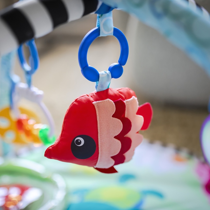 Baby Einstein - Vaikiška antklodė žaidimui su vandens kilimėliu 2in1 SEA FLOOR EXPLORERS