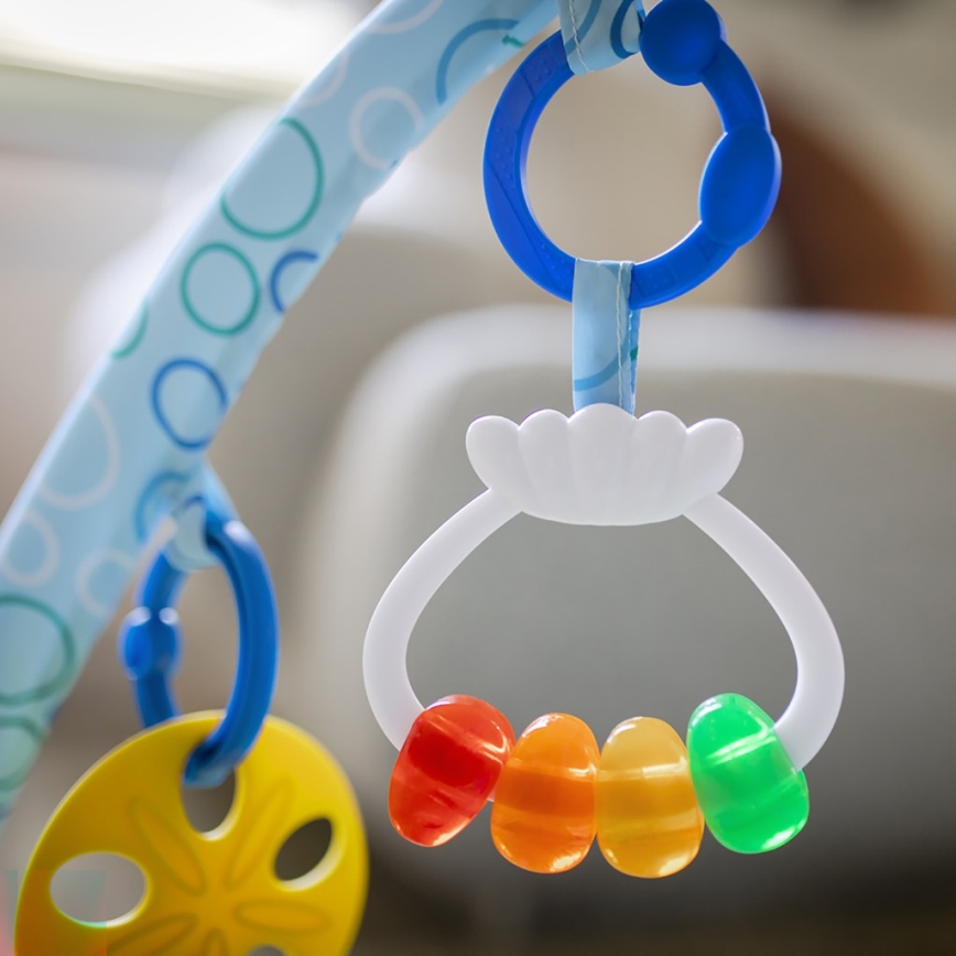 Baby Einstein - Vaikiška antklodė žaidimui su vandens kilimėliu 2in1 SEA FLOOR EXPLORERS