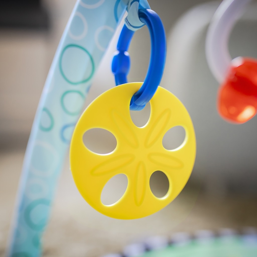 Baby Einstein - Vaikiška antklodė žaidimui su vandens kilimėliu 2in1 SEA FLOOR EXPLORERS