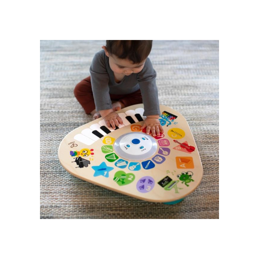 Baby Einstein - Vaikiškas aktyvus muzikinis stalas MAGIC TOUCH HAPE