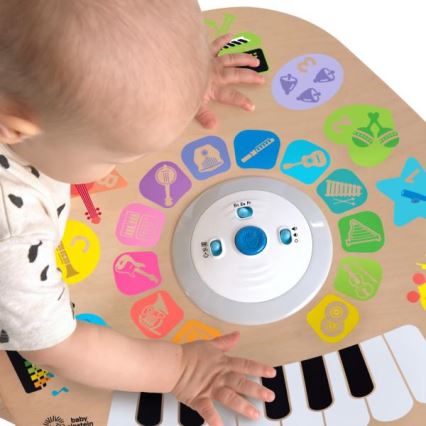 Baby Einstein - Vaikiškas aktyvus muzikinis stalas MAGIC TOUCH HAPE
