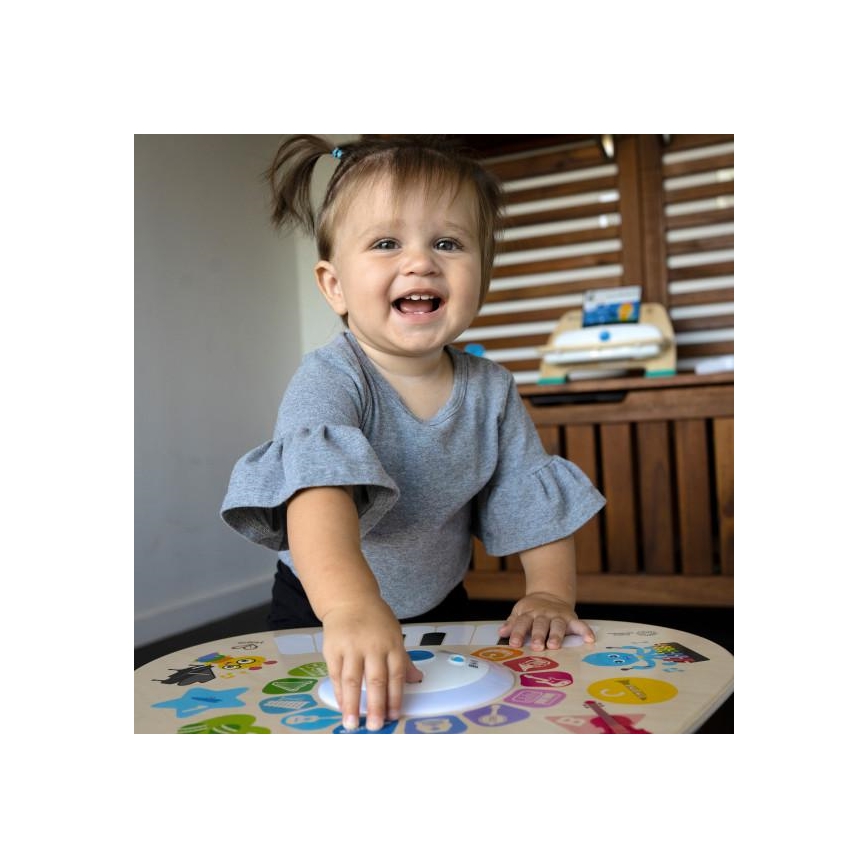 Baby Einstein - Vaikiškas aktyvus muzikinis stalas MAGIC TOUCH HAPE