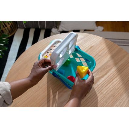 Baby Einstein - Vaikiškas interaktyvus pirkinių krepšelis MAGIC TOUCH HAPE 3xAAA