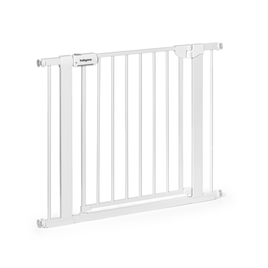 BabyOno - Apsauginė vartelė 75–96 cm balta