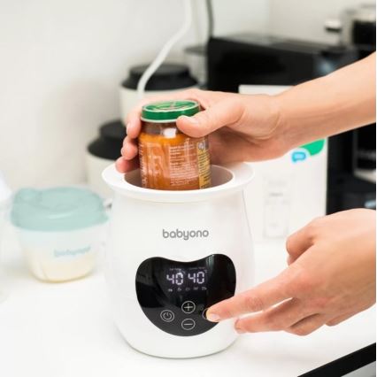 BabyOno - Buteliukų ir kūdikių maisto šildytuvas ir sterilizatorius HONEY