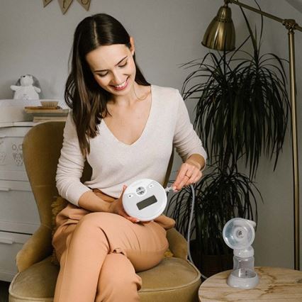 BabyOno - Elektrinis pientraukis Nurse Pro 4xAA/6V 1000 mAh