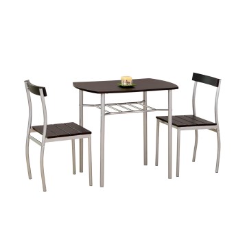 Balkono komplektas LANCE 82x50 cm metalas/wenge