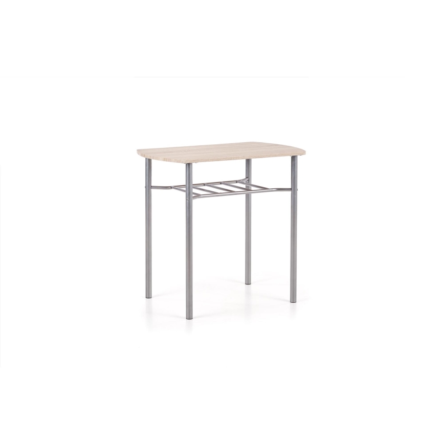Balkono komplektas LANCE 82x50 cm, metalinis / Sonoma ąžuolas