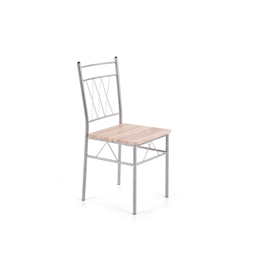Balkono komplektas LANCE 82x50 cm, metalinis / Sonoma ąžuolas