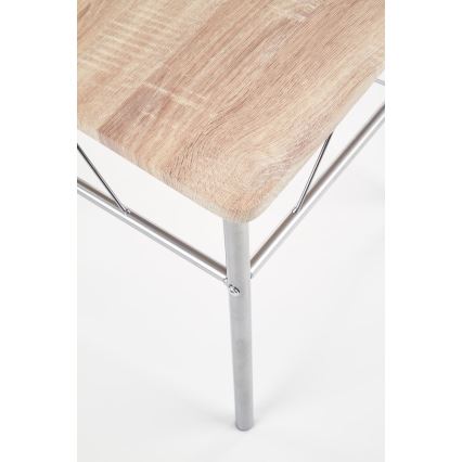 Balkono komplektas LANCE 82x50 cm, metalinis / Sonoma ąžuolas