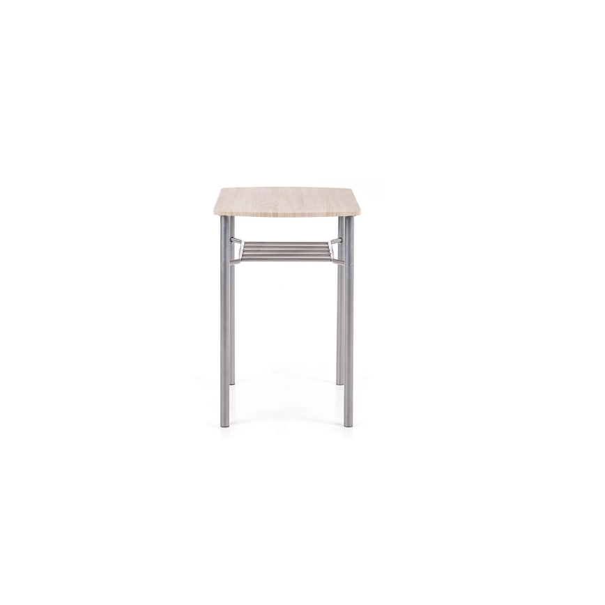 Balkono komplektas LANCE 82x50 cm, metalinis / Sonoma ąžuolas