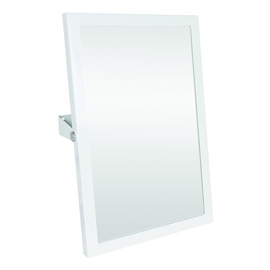 Baltas veidrodis 40 x 60 cm