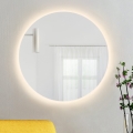 Baltica Design - LED vonios kambario sieninis veidrodis su apšvietimu BRIGHT LED/15W/230V 3000K Ø 80 cm IP65