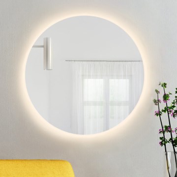 Baltica Design - LED vonios kambario sieninis veidrodis su apšvietimu BRIGHT LED/15W/230V 3000K Ø 80 cm IP65
