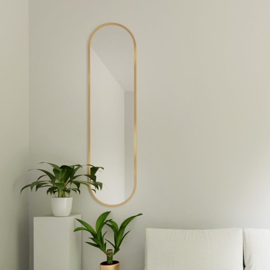 Baltica Design - sieninis veidrodis TINY BORDER 155x40 cm, auksinis