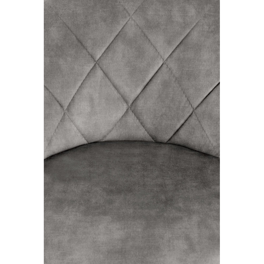Baro kėdė 106x47 cm pilka/juoda