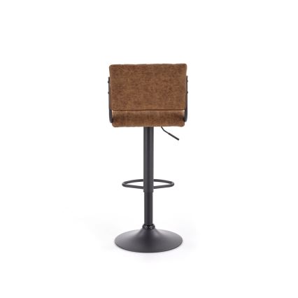 Baro kėdė 109x46 cm juoda/ruda