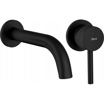 BAT-B0969 - Praustuvo maišytuvas LUNGO potinkiniam montavimui, matinė juoda