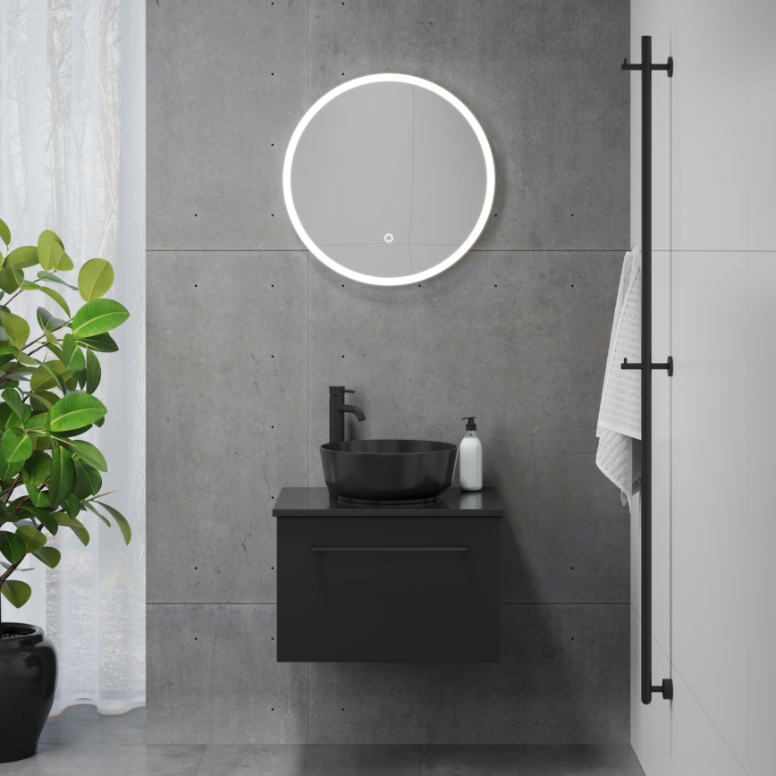 BATH DELUXE 01-060-08-58-00 - LED Vonios veidrodis su foniniu apšvietimu FORNAES LED/10,1W/230V IP44