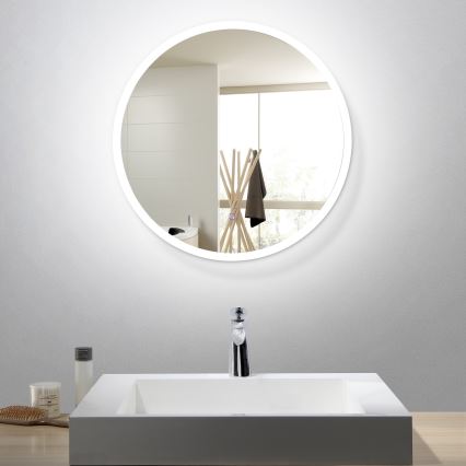 BATH DELUXE 01-060-08-58-00 - LED Vonios veidrodis su foniniu apšvietimu FORNAES LED/10,1W/230V IP44