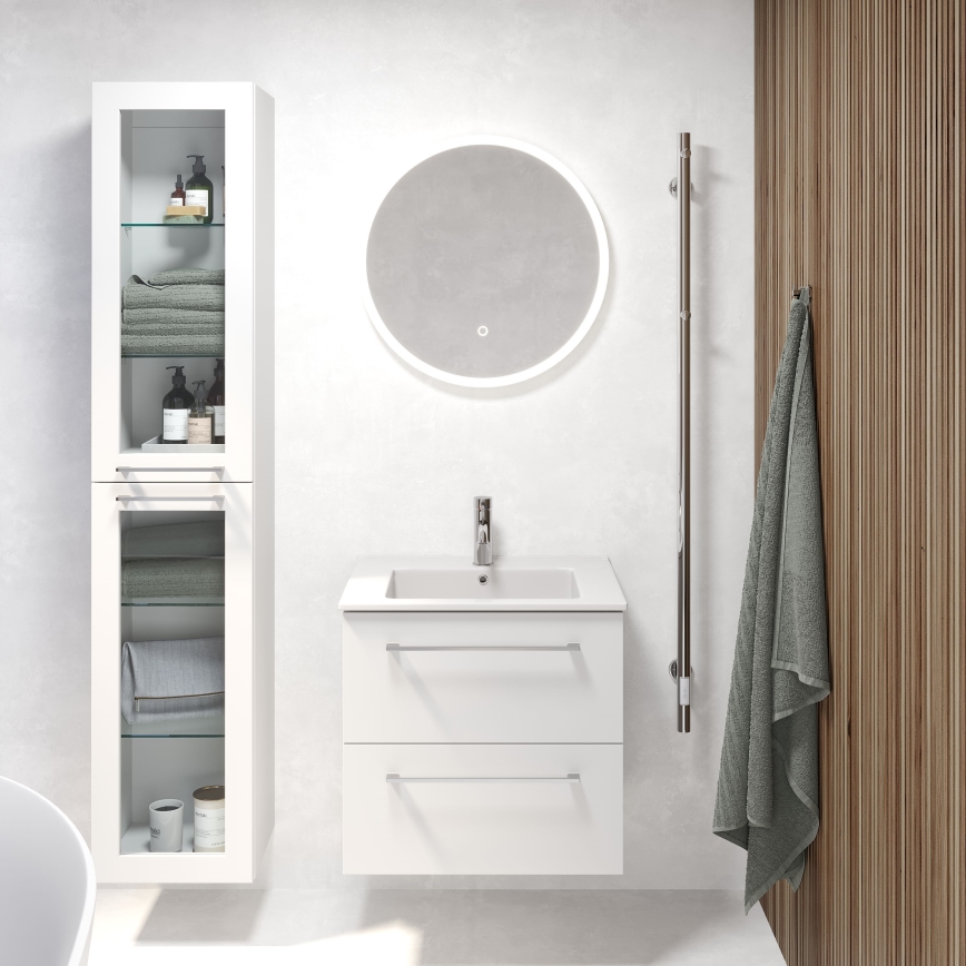 BATH DELUXE 01-060-08-58-00 - LED Vonios veidrodis su foniniu apšvietimu FORNAES LED/10,1W/230V IP44