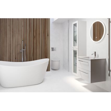 BATH DELUXE 01-060-08-58-00 - LED Vonios veidrodis su foniniu apšvietimu FORNAES LED/10,1W/230V IP44