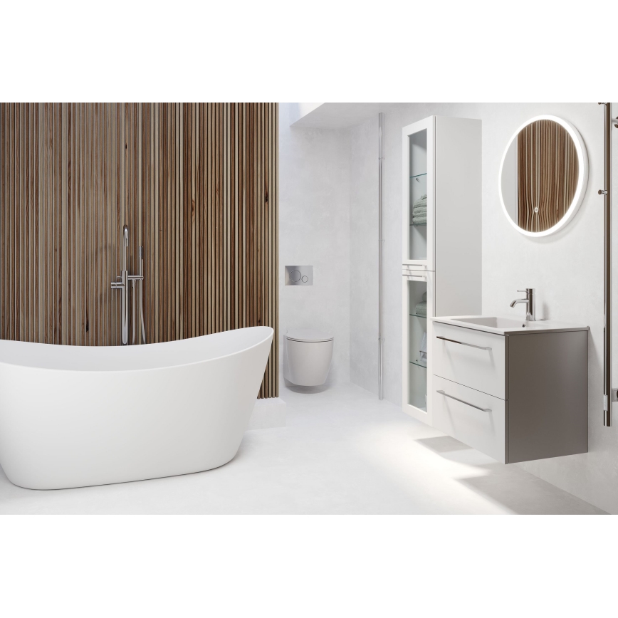 BATH DELUXE 01-060-08-58-00 - LED Vonios veidrodis su foniniu apšvietimu FORNAES LED/10,1W/230V IP44