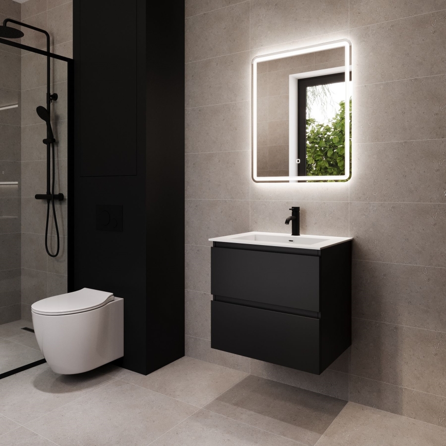 BATH DELUXE 01-060-51-58-00 - LED Vonios veidrodis su foniniu apšvietimu TARS LED/24,8W/230V IP44
