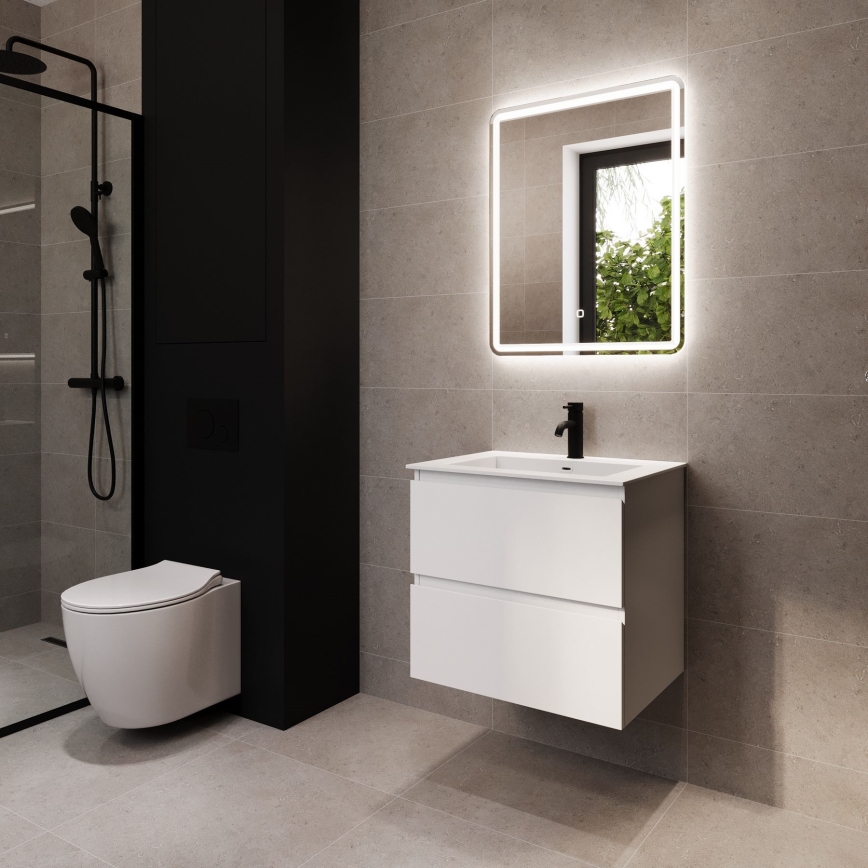 BATH DELUXE 01-060-51-58-00 - LED Vonios veidrodis su foniniu apšvietimu TARS LED/24,8W/230V IP44