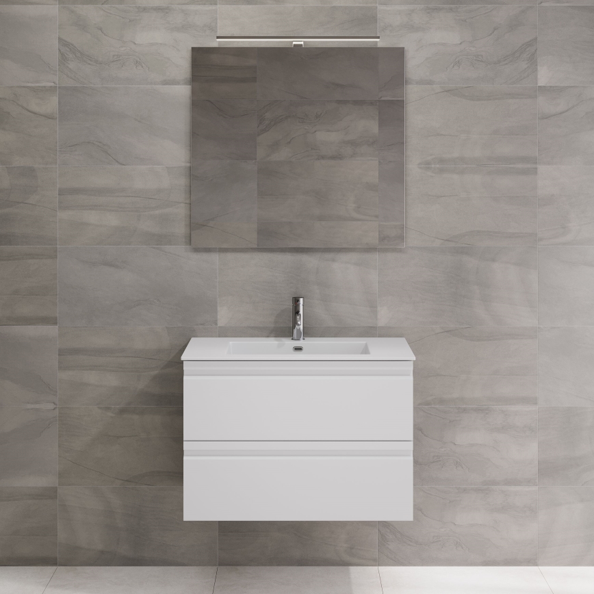 BATH DELUXE 01-080-01-58-00 - Vonios veidrodis NORDBORG 80x75 cm