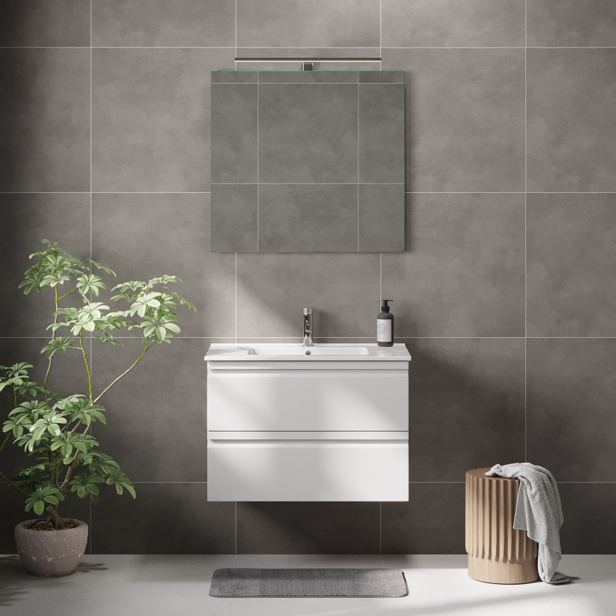 BATH DELUXE 01-080-01-58-00 - Vonios veidrodis NORDBORG 80x75 cm