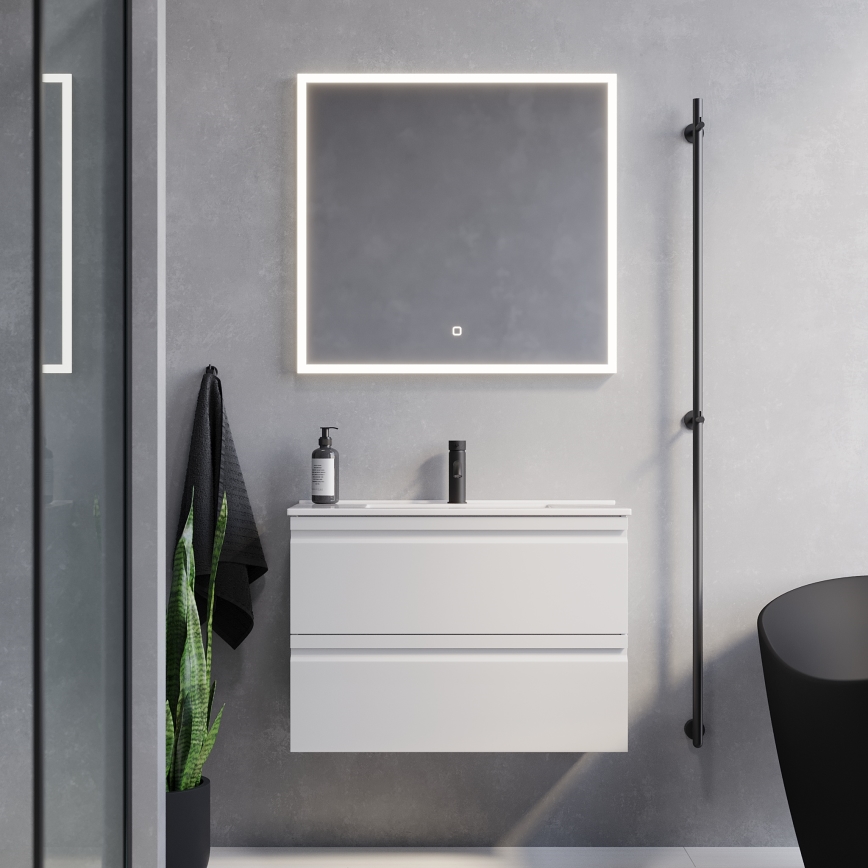 BATH DELUXE 01-080-07-58-00 - LED Vonios veidrodis su foniniu apšvietimu FORNAES LED/15,6W/230V IP44