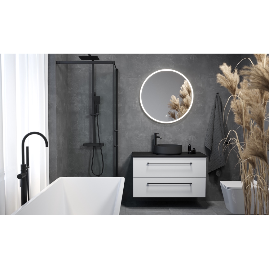 BATH DELUXE 01-080-08-58-00 - LED Vonios veidrodis su foniniu apšvietimu FORNAES LED/13,8W/230V IP44
