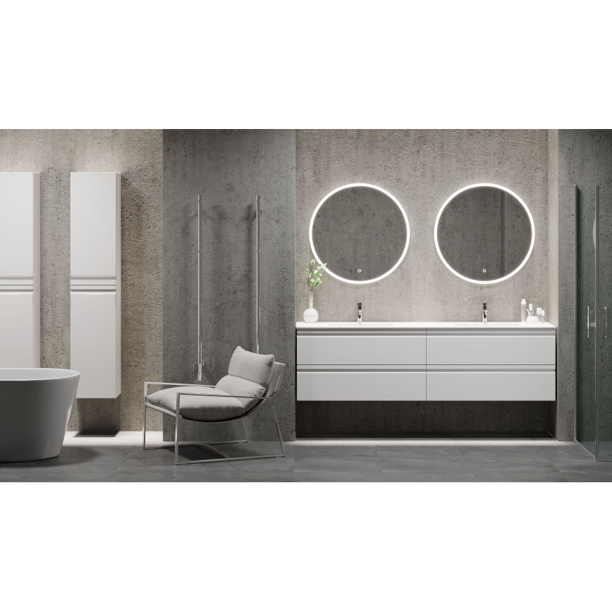 BATH DELUXE 01-080-08-58-00 - LED Vonios veidrodis su foniniu apšvietimu FORNAES LED/13,8W/230V IP44