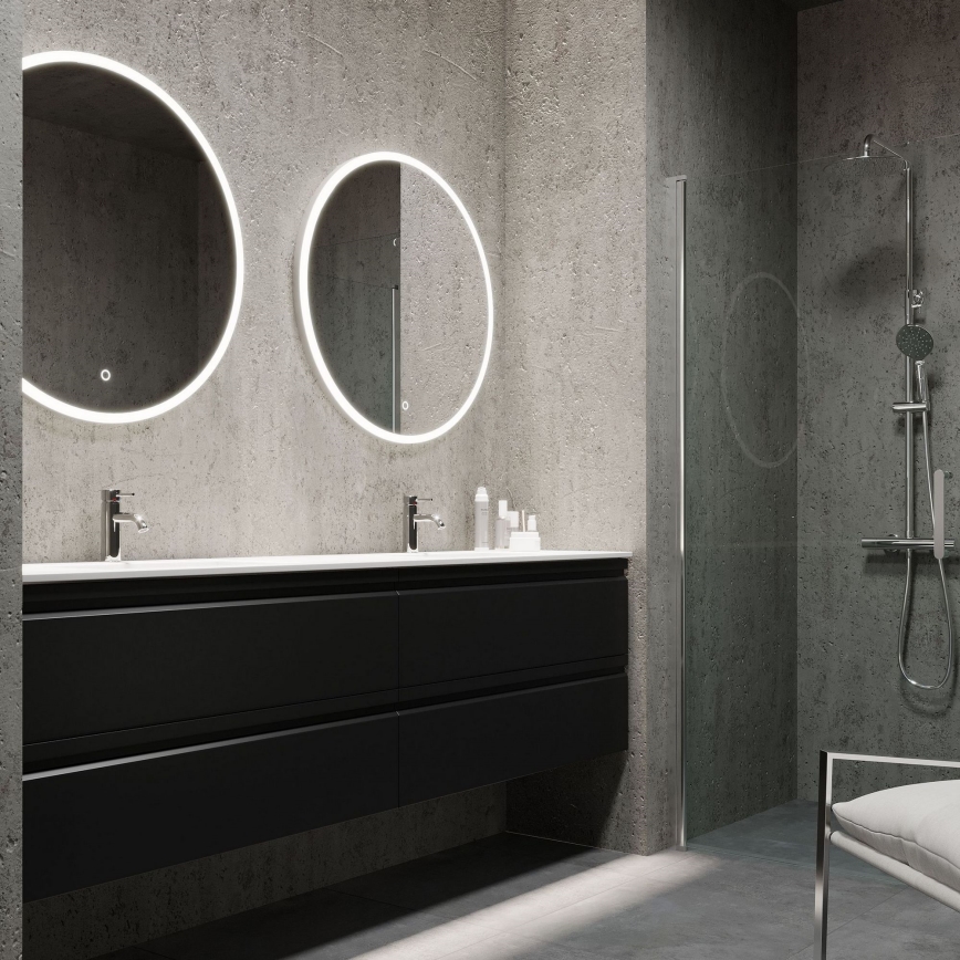BATH DELUXE 01-080-08-58-00 - LED Vonios veidrodis su foniniu apšvietimu FORNAES LED/13,8W/230V IP44