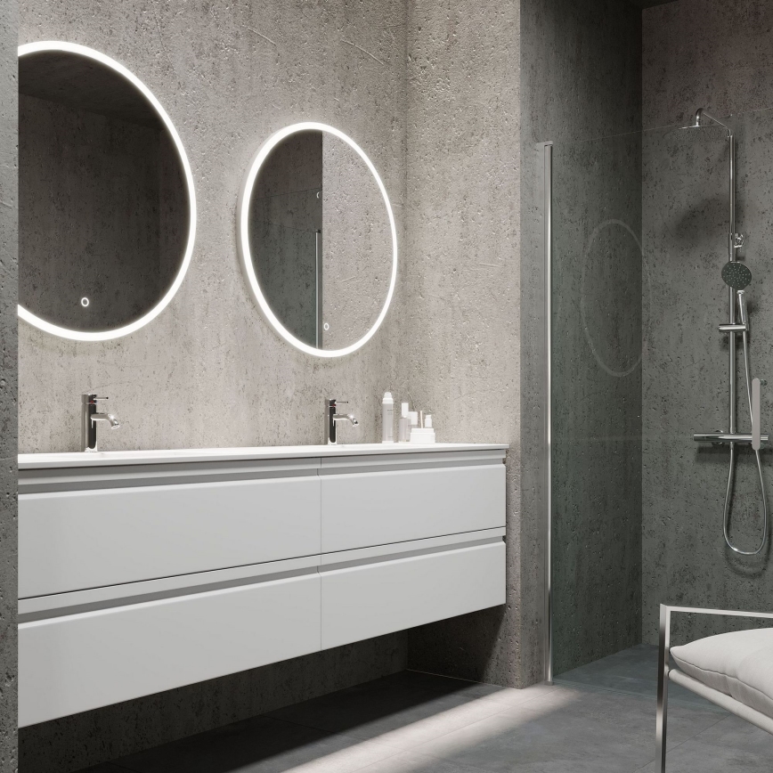 BATH DELUXE 01-080-08-58-00 - LED Vonios veidrodis su foniniu apšvietimu FORNAES LED/13,8W/230V IP44