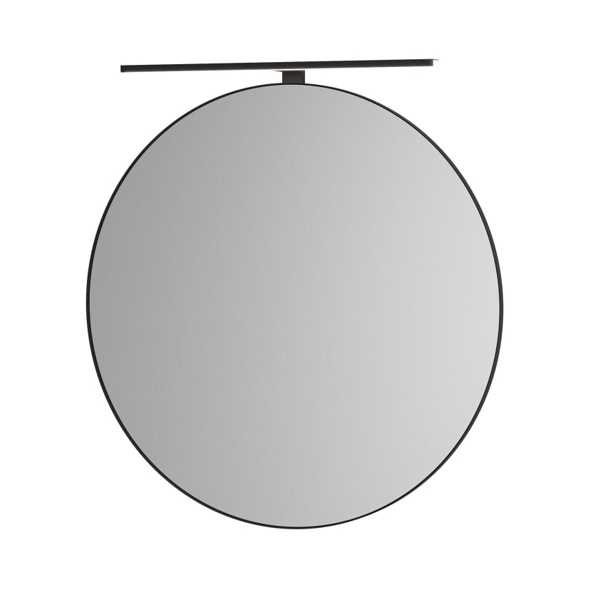 BATH DELUXE 01-080-09-02-00 - Vonios veidrodis BORGSTED diametras 80 cm juoda