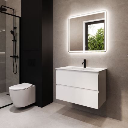 BATH DELUXE 01-080-51-58-00 - LED Vonios veidrodis su foniniu apšvietimu TARS LED/27,2W/230V IP44
