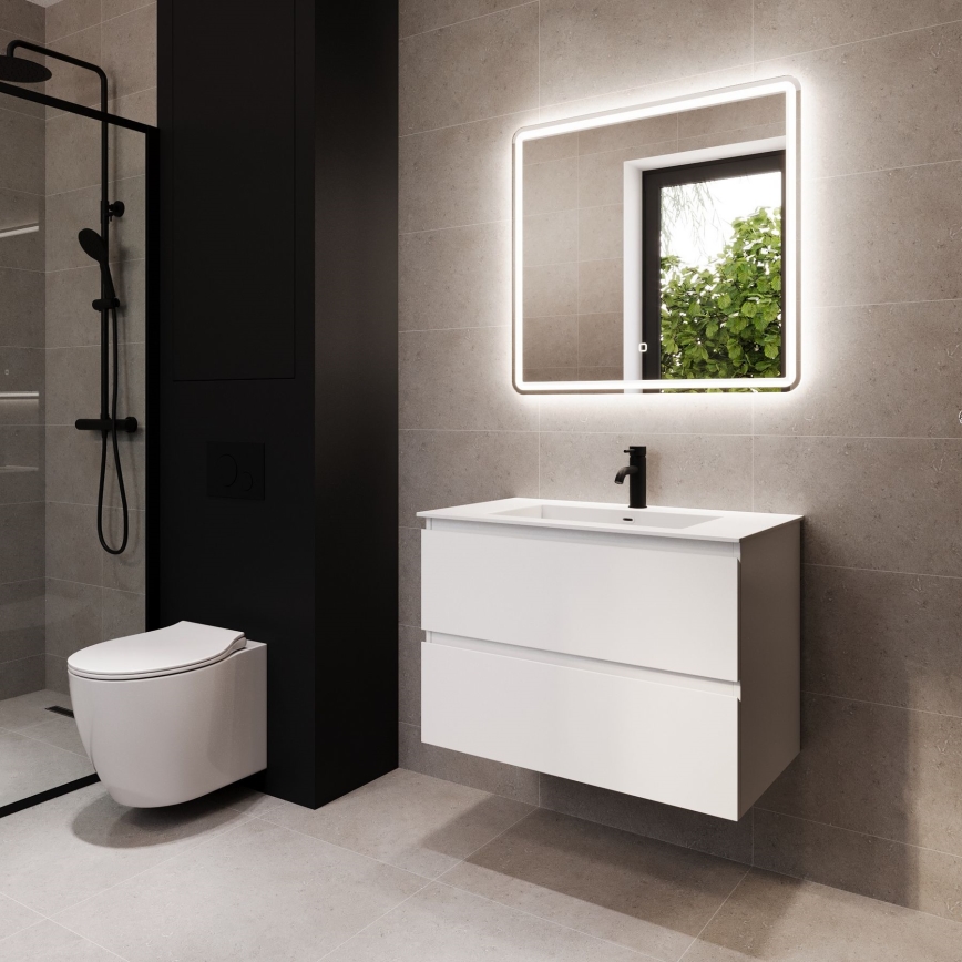 BATH DELUXE 01-080-51-58-00 - LED Vonios veidrodis su foniniu apšvietimu TARS LED/27,2W/230V IP44