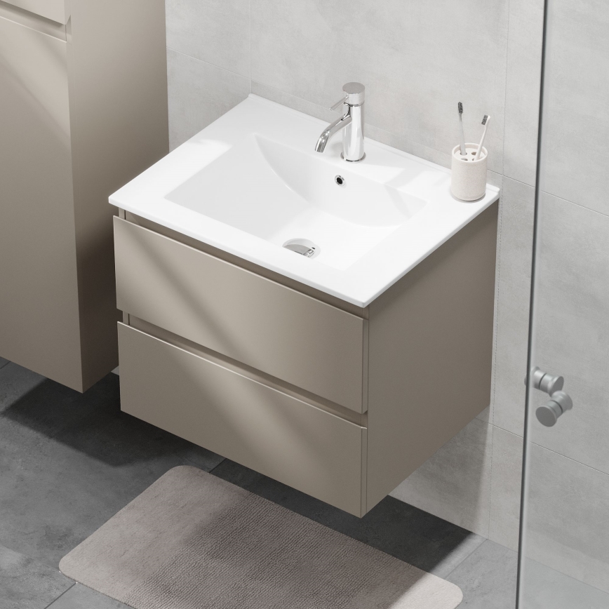 BATH DELUXE 03-060-63-29-01 - Vonios spintelė su praustuvu KENWOOD 61 cm marakesh