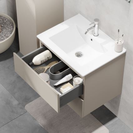 BATH DELUXE 03-060-63-29-01 - Vonios spintelė su praustuvu KENWOOD 61 cm marakesh