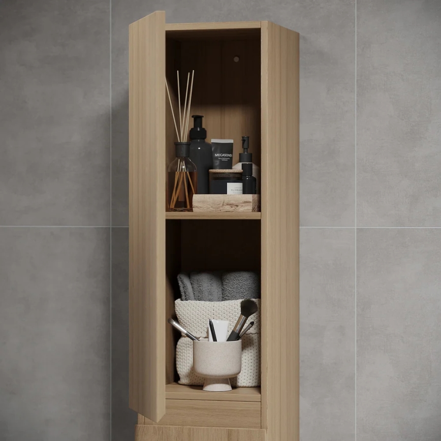 BATH DELUXE 04-030-64-86-01 - Vonios spintelė KENWOOD 186 cm ąžuolas