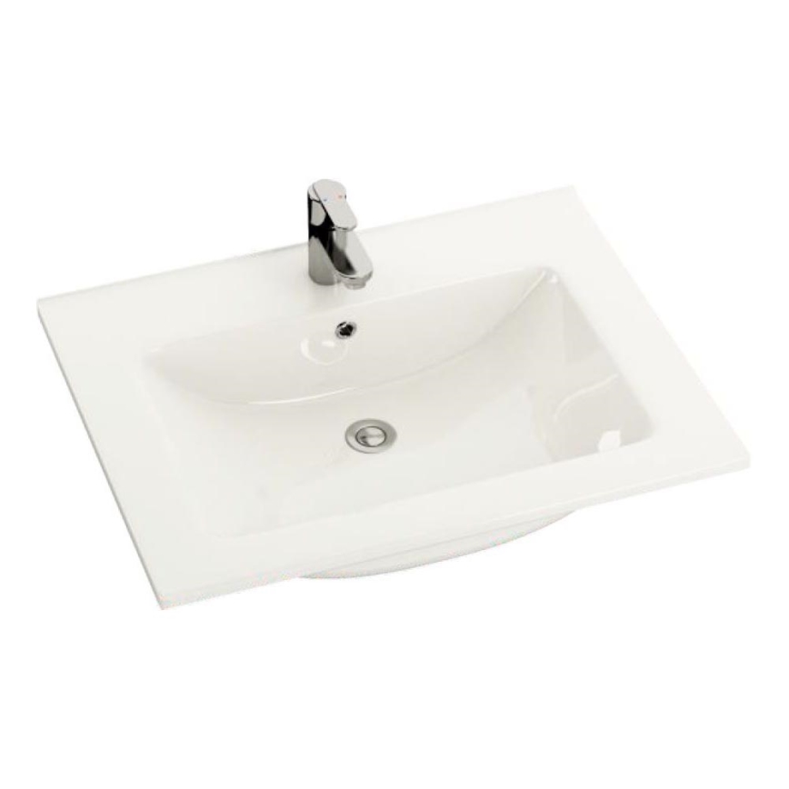 BATH DELUXE 06-060-60-11-01 - įleidžiamas praustuvas CHICAGO 61x46,5 cm blizgūs balti