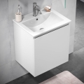 BATH DELUXE 09-050-63-01-01 - Vonios spintelė su praustuvu KENWOOD 51 cm matinė balta