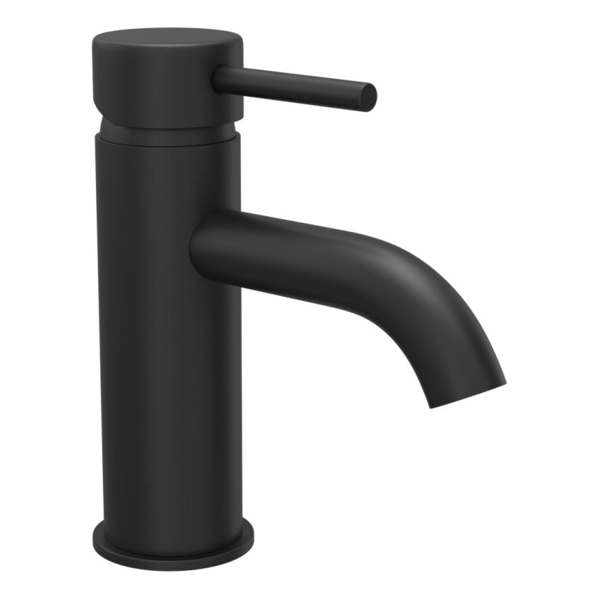 BATH DELUXE 28-005-01-02-04 - Praustuvo čiaupas DRAGOR 15,6 cm matinė juoda