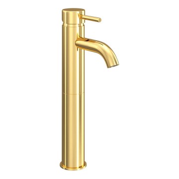 BATH DELUXE 28-005-02-64-00 - Praustuvo čiaupas DRAGOR 29 cm blizgus žalvaris