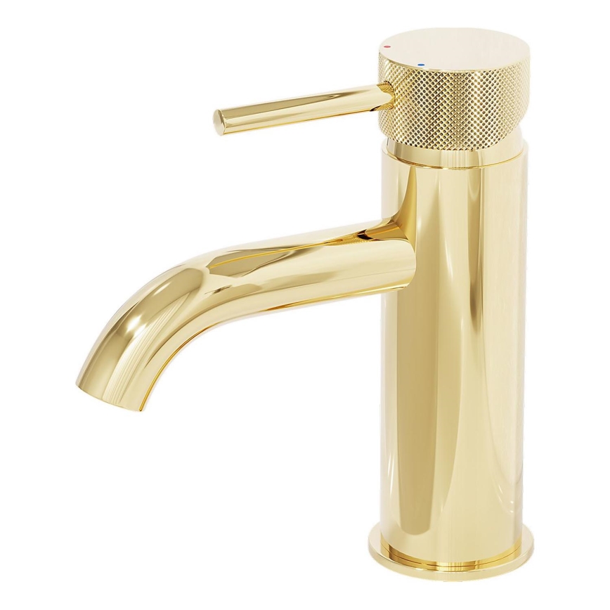 BATH DELUXE 28-005-03-64-00 - Praustuvo čiaupas ANHOLT 15,6 cm blizgus žalvaris