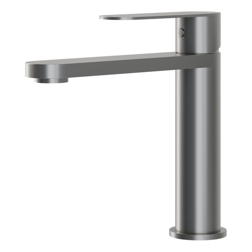 BATH DELUXE 28-017-02-73-02 - Praustuvo čiaupas TARNBY 17,3 cm miltelių pavidalo pilka