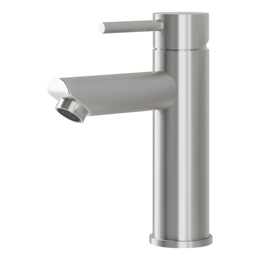 BATH DELUXE 28-017-03-71-02 - Praustuvo čiaupas RINGSTED 17,8 cm šukuotas nerūdijantis